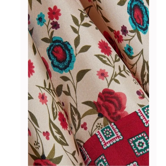 Sandro Ayeon Open-back Floral Silk Dress - Picture 8 of 10